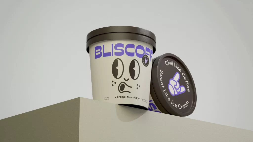 BLISCOFF Ice Cream Caramel Macchiato BLISCOFF