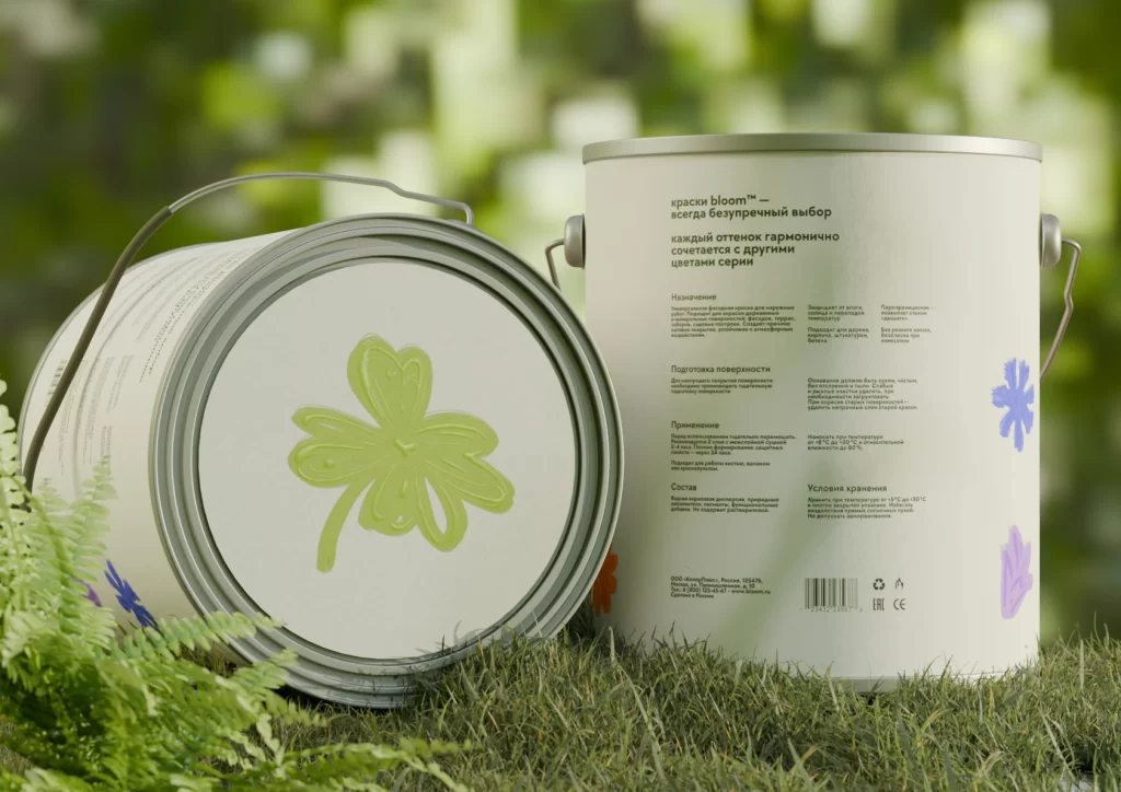 Bloom Paint Can Light Green