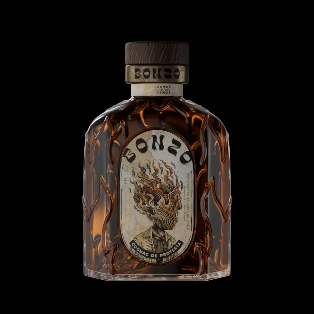 Bonzo Cognac Bottle Protesta’.