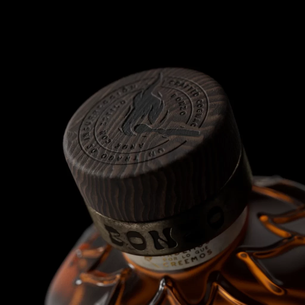 Bonzo Alcohol Bottle