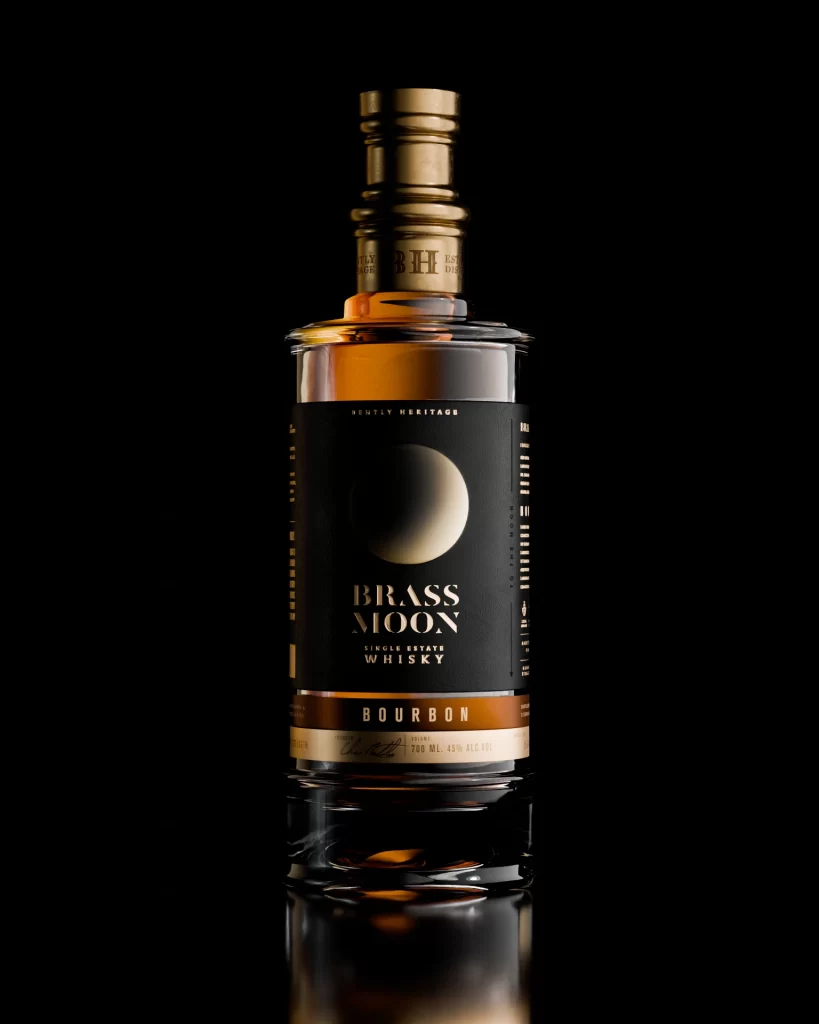Brass Moon Beer Can Brass