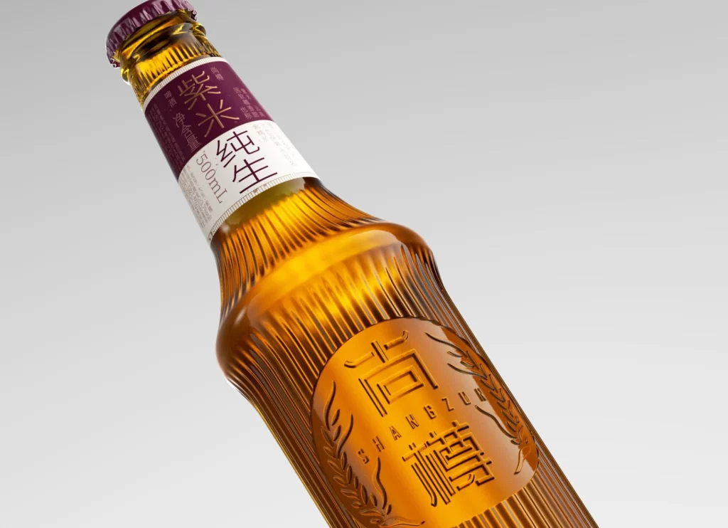 Budweiser Purple Rice Draft Beer