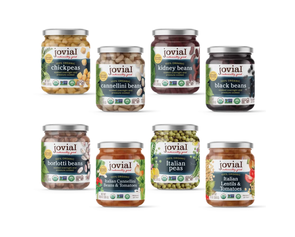 Jovial Build Your Own Bean Veggie Bundle Packaging