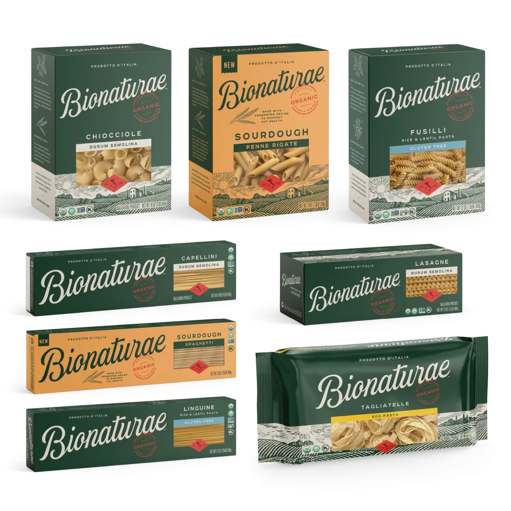 Bionaturae Build Your Own Pasta Bundle Packaging