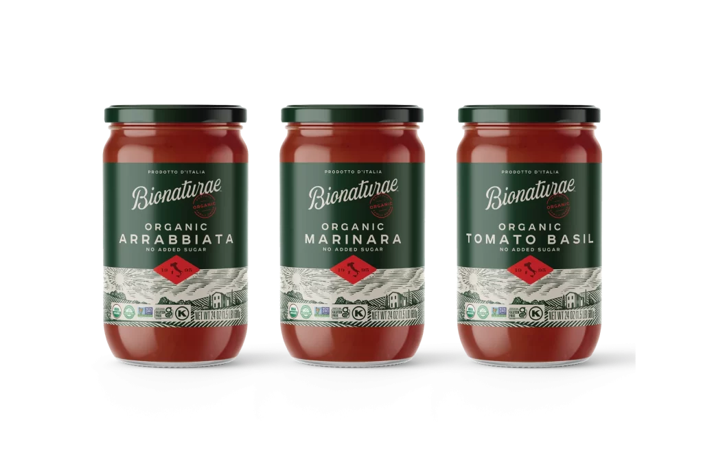 Bionaturae Build Your Own Pasta Sauce Bundle Packaging