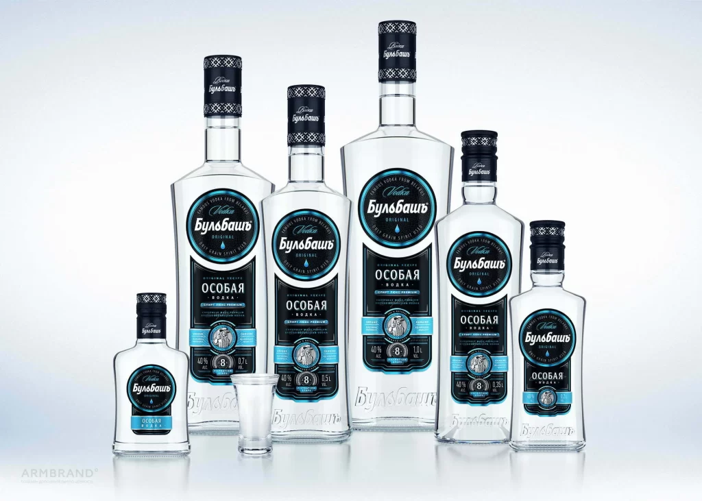 Bulbash Vodka Packaging F