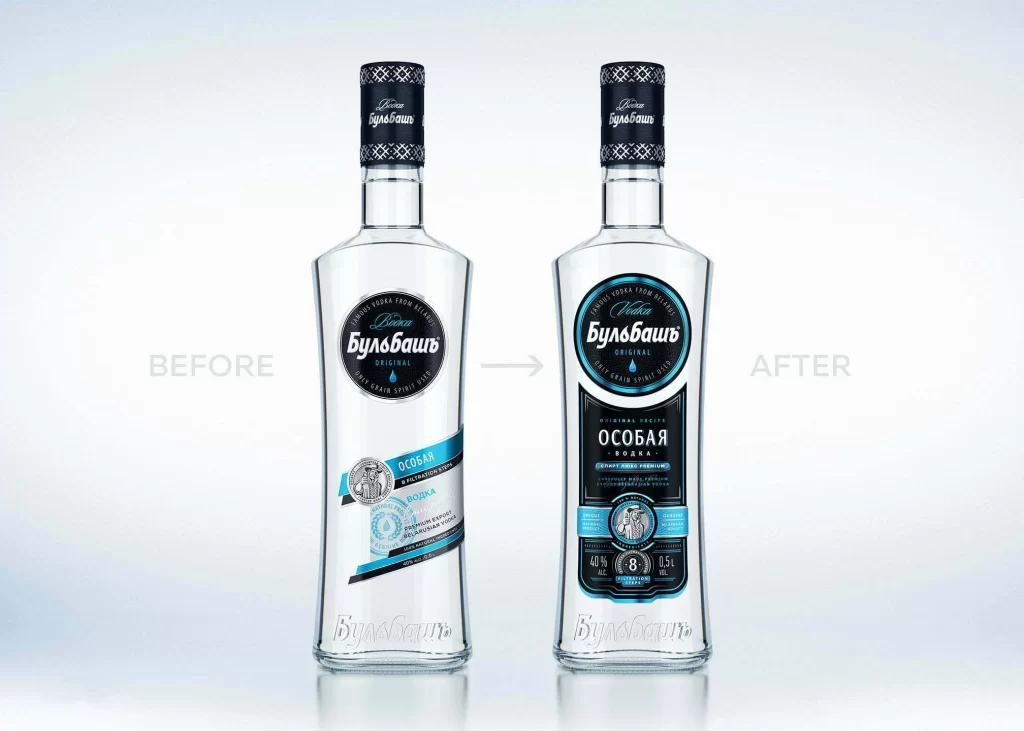 Bulbash Vodka Packaging G
