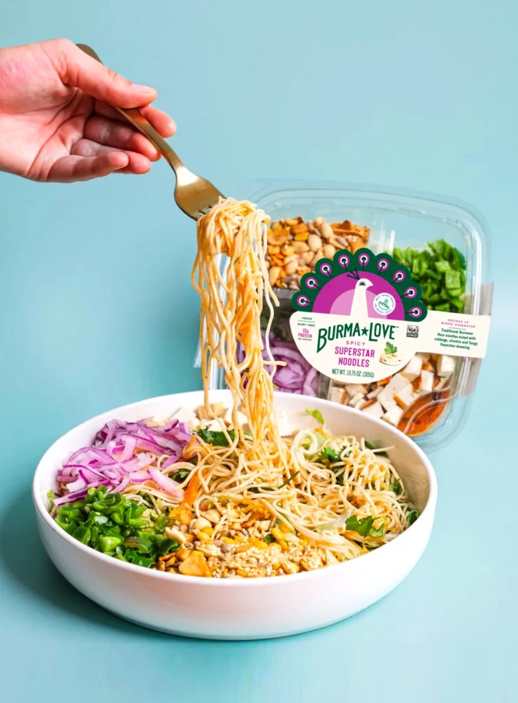 Burma Love Spicy Superstar Noodles Spicy