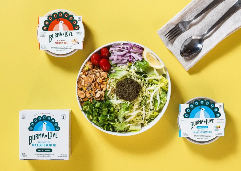 Burma Love Fermented Tea Leaf Salad Kit Traditional