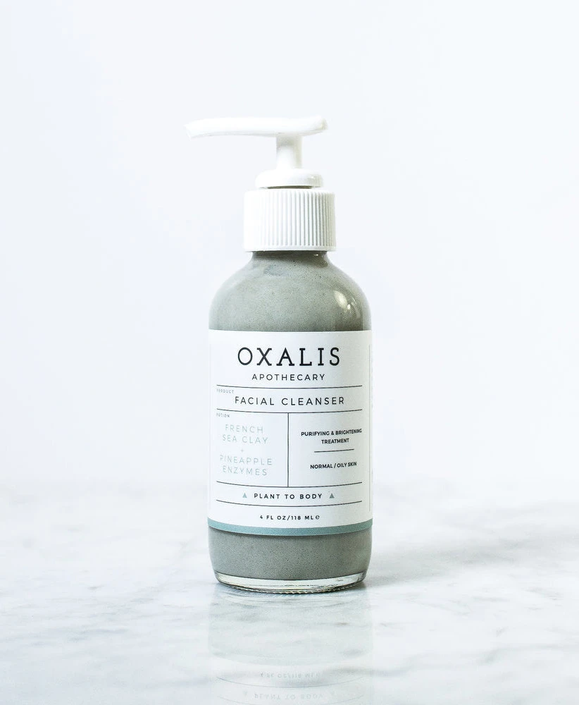 OXALIS French Sea Clay Facial Cleanser Packaging