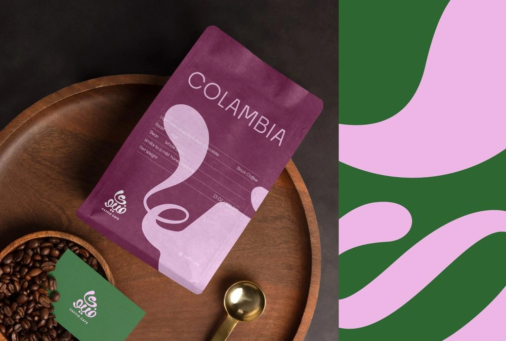 Caffio Coffee Packaging White