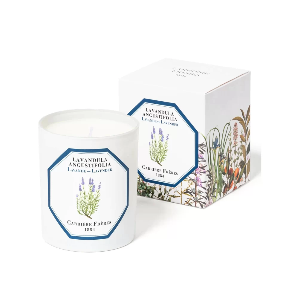 Carrire Frres Scented Candle Lavender Lavandu Scented Candle Image 02 Packaging