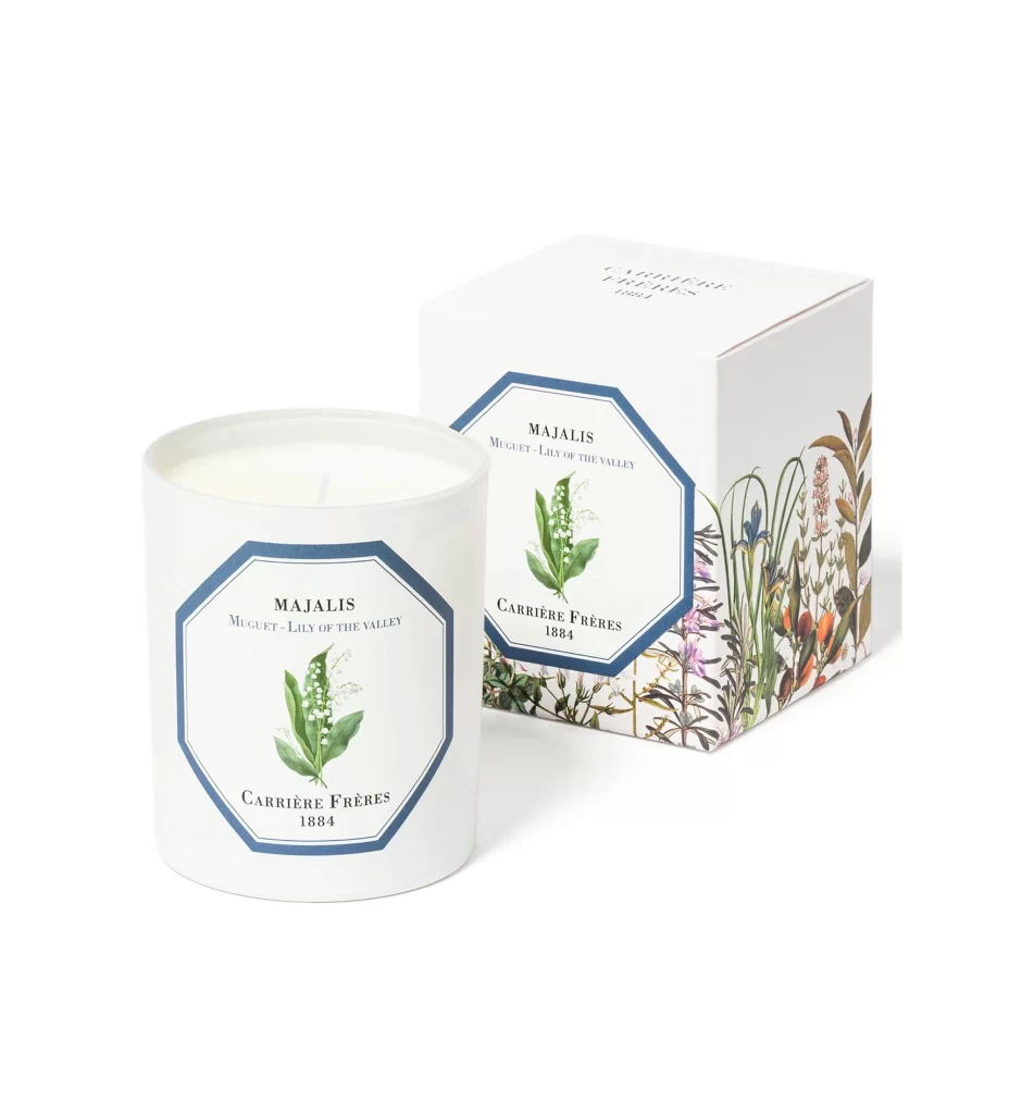 Carrire Frres Scented Candle Lily Of The Vall Scented Candle Image 02 Packaging