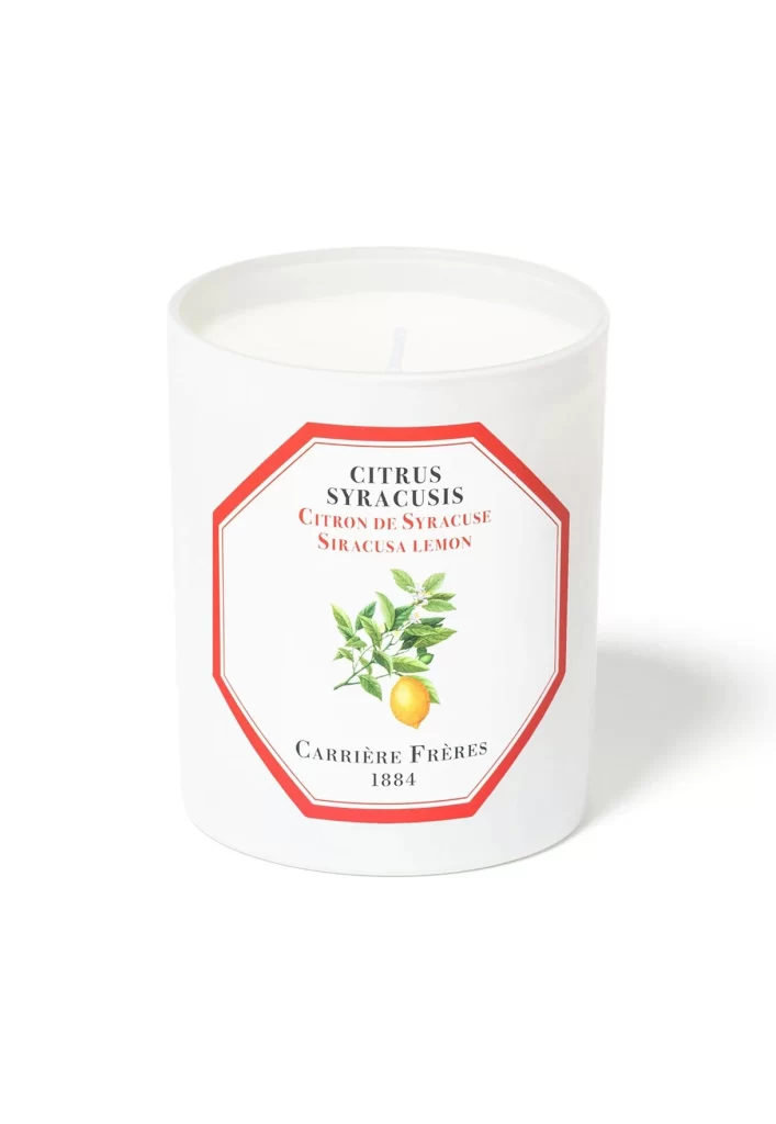 Carrire Frres Scented Candle Siracusa Lemon C Scented Candle Image 01 Packaging