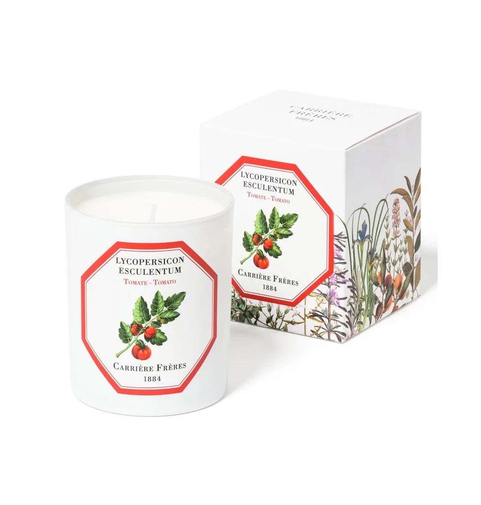Carrire Frres Scented Candle Tomato Lycopersi Scented Candle Image 02 Packaging
