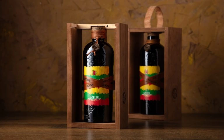 Casa Aragao Olive Oil Packaging Red