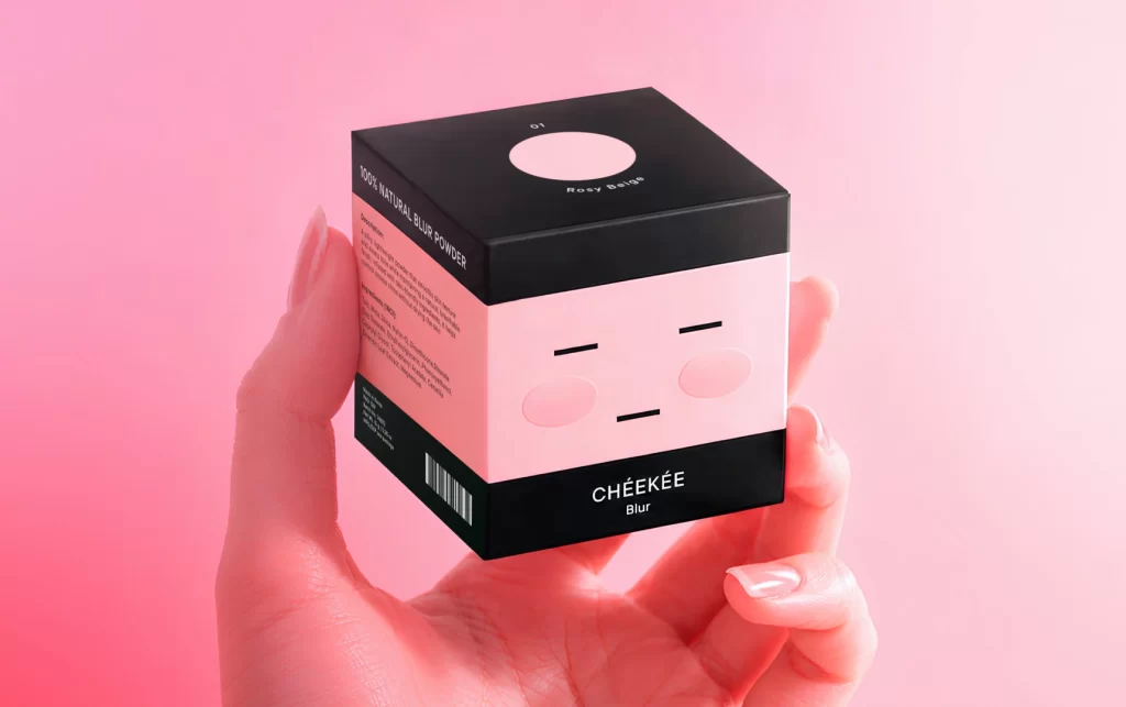 Cheekee Blur Powder Rosy Beige