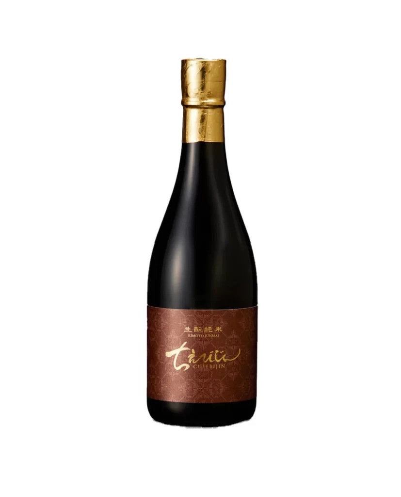Chiebijin Kimoto Junmai 720ml (HOT SAKE) Packaging