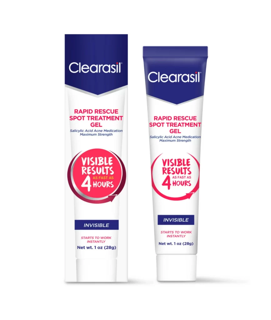 Clearasil Rapid Rescue Spot Treatment Gel Invisible