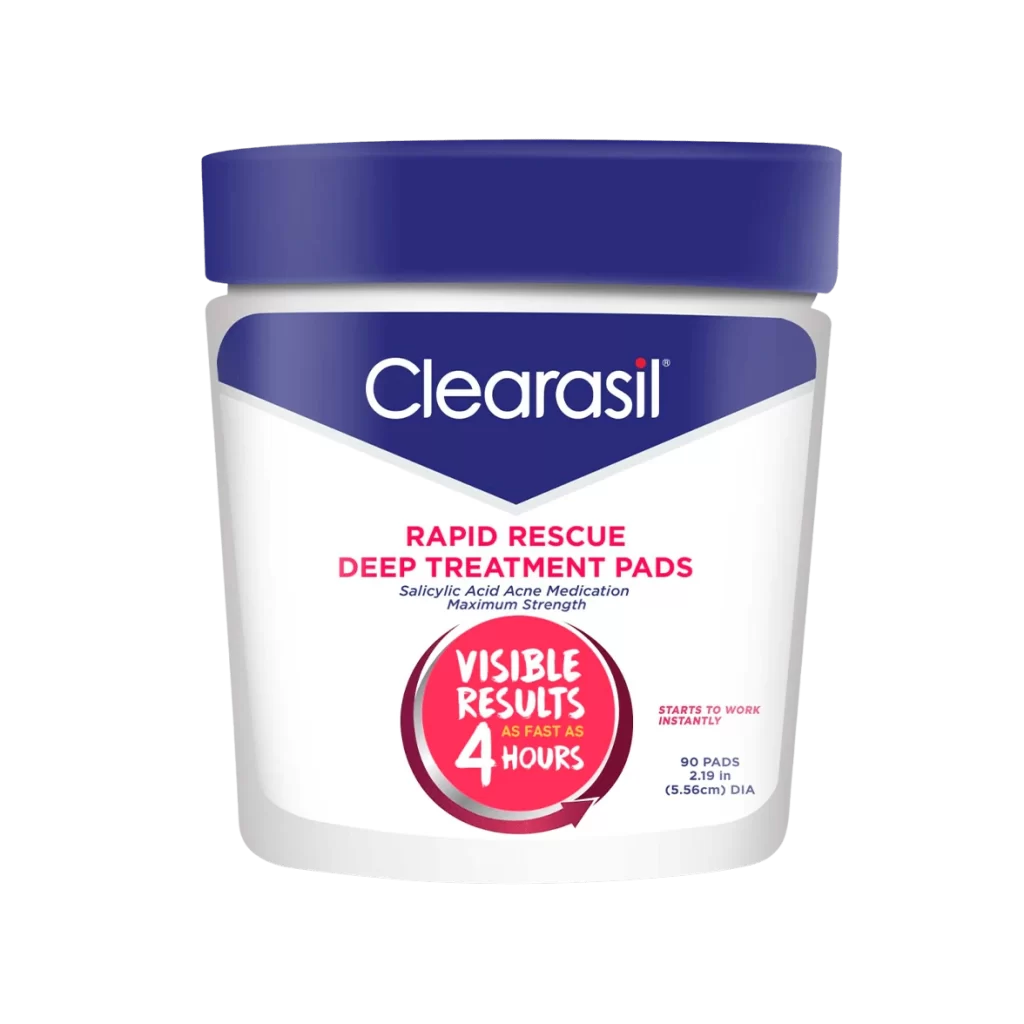 Clearasil Rapid Rescue Deep Treatment Pads