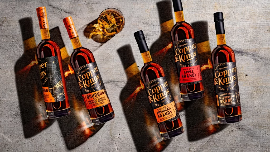 Copper Kings Brandy Packaging Bottle