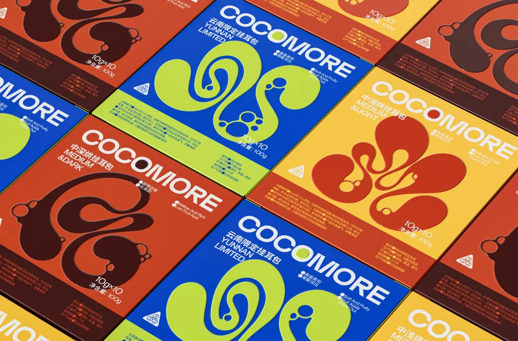 Cocomore Coffee Chocolate Packaging
