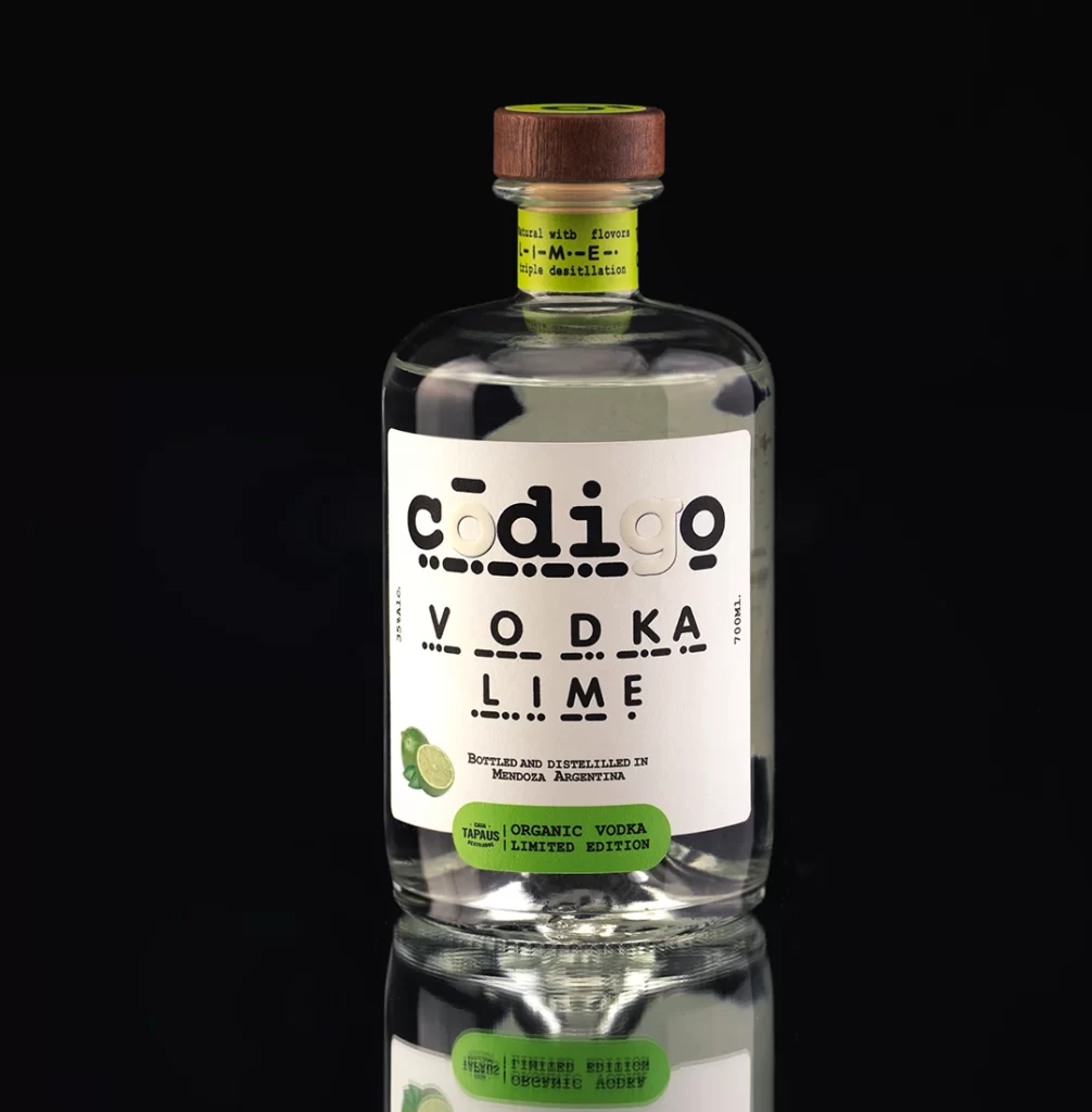 Codigo Vodka Bottle Lime