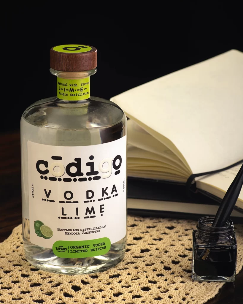 Codigo Vodka Bottle