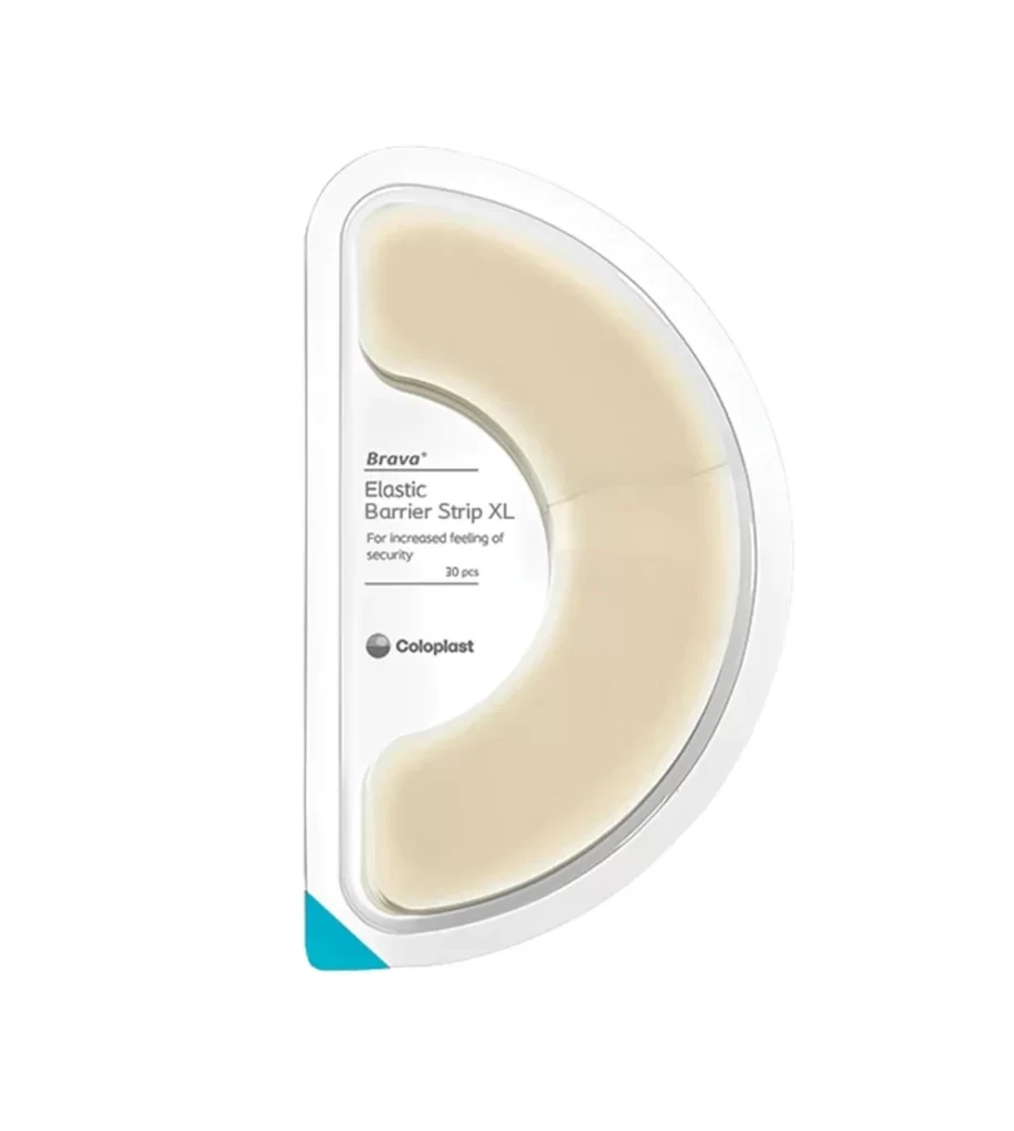 Coloplast Brava Brava Elastic Barrier Strip XL Beige Medical Supplies Packaging