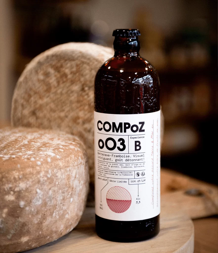 Compoz Beer Bottle Beetroot-Raspberry