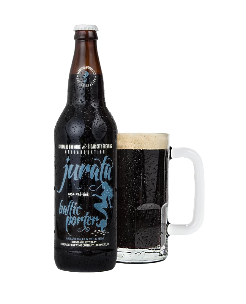 Coronado Cigar City Brewing Jurata Baltic Porter Packaging Photography