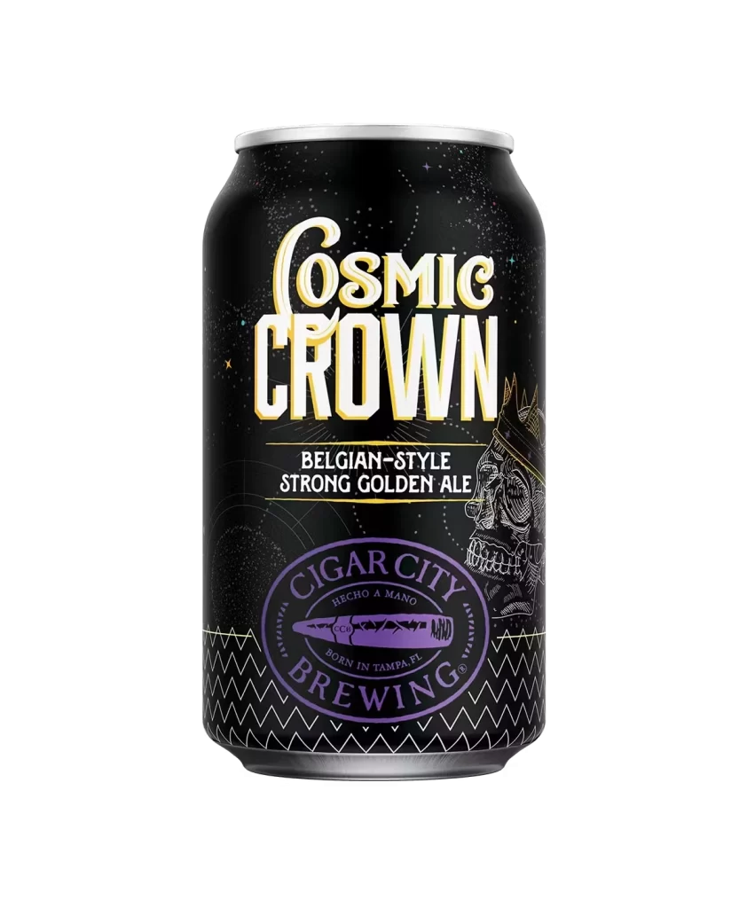 Cigar City Brewing Cosmic Crown Strong Ale 12oz Can Packaging