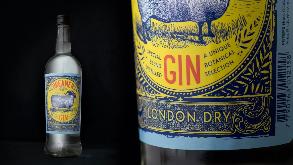 Dreamer Gin Bottle DRY’.