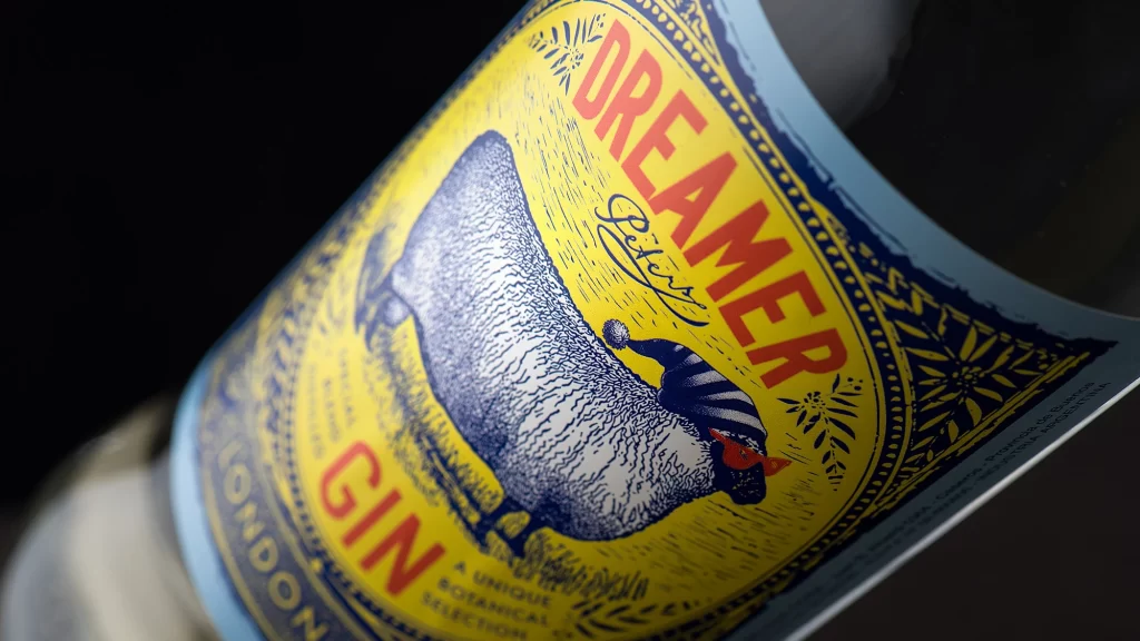 Dreamer Gin Bottle Top View