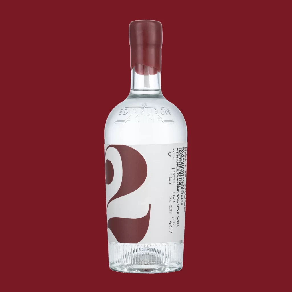Edinburgh Gin Gin Bottle Salting Sauce