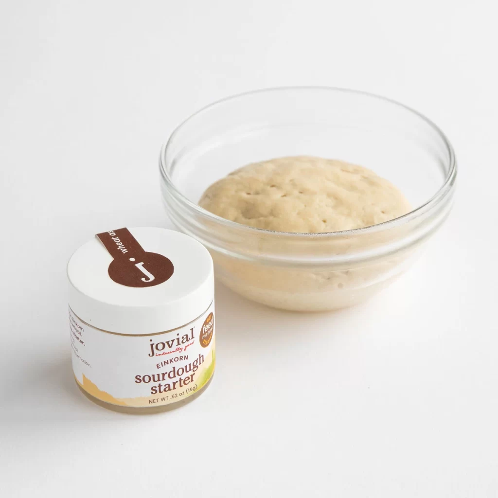 Sourdough Starter Dough Photography