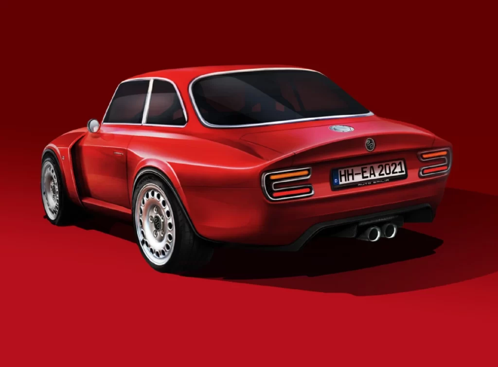 Alfa Romeo Giulia GT Veloce Restomod Car Packaging