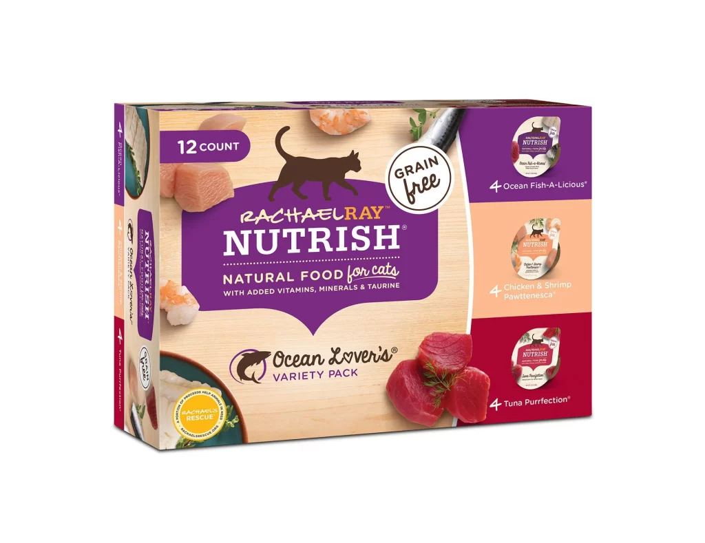 Rachael Ray Nutrish Cat Food Packaging I