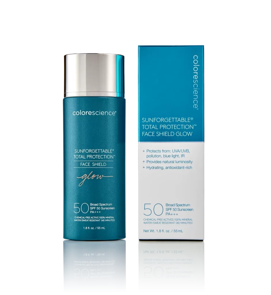 Colorescience Skincare Packaging Face Shield