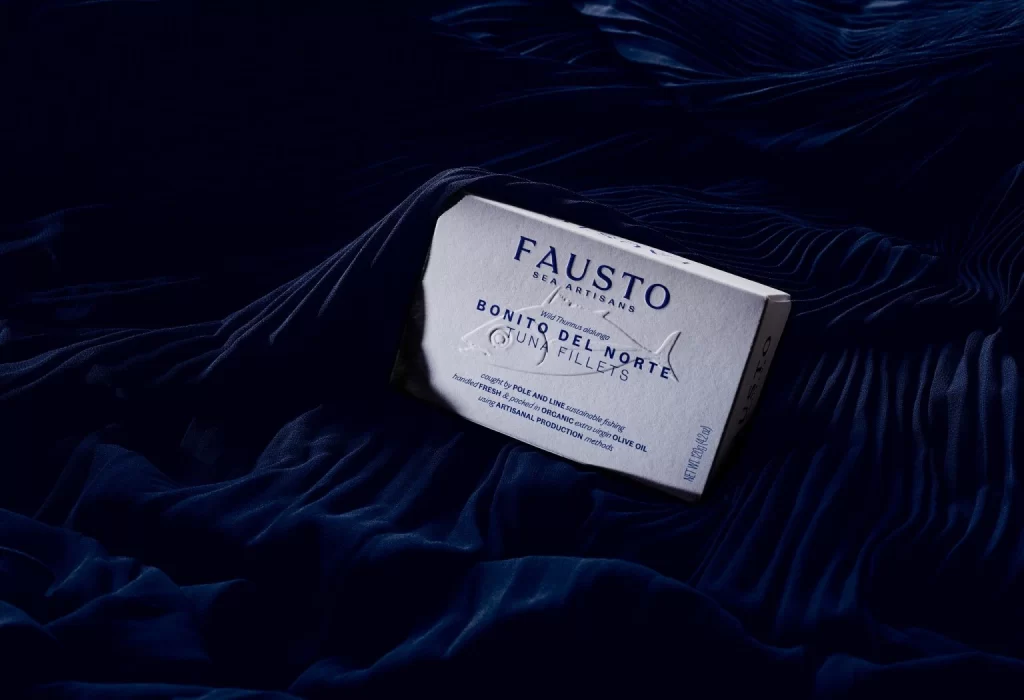 Fausto Sea Artesans Tuna Fillets Packaging White