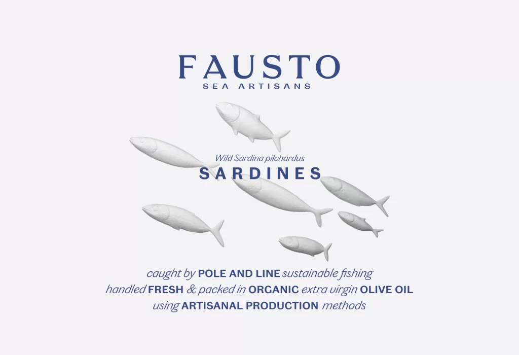 Fausto Sea Artesans Sardines Packaging