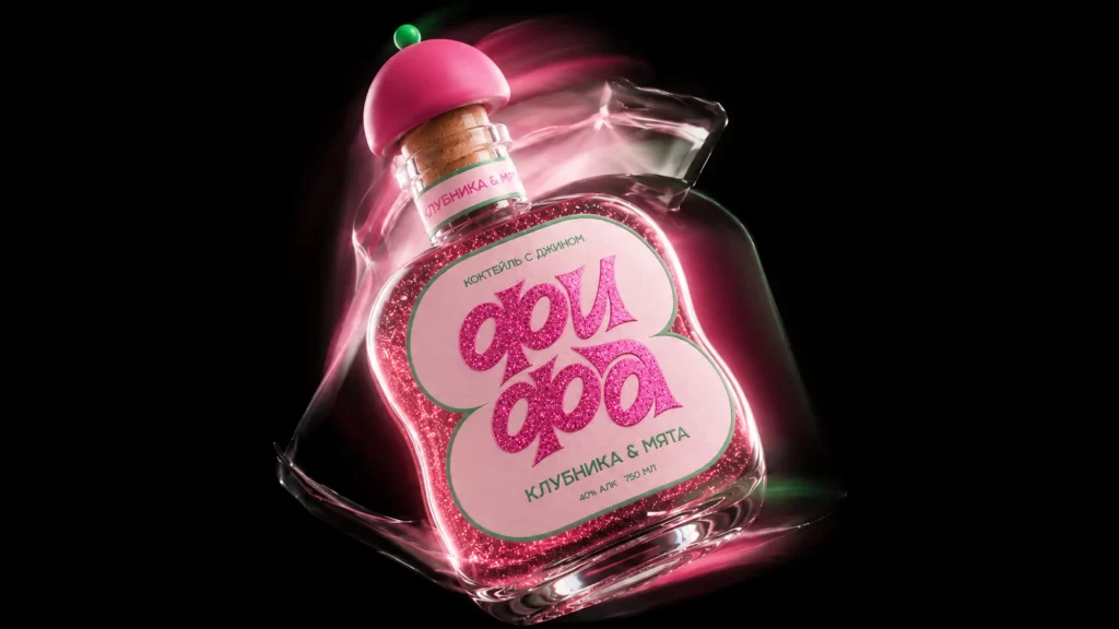 Solyanka Alcoholic Cocktail Raspberry & Mint