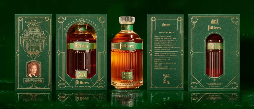 Filliers Family Reserve Whisky Filliers Front View