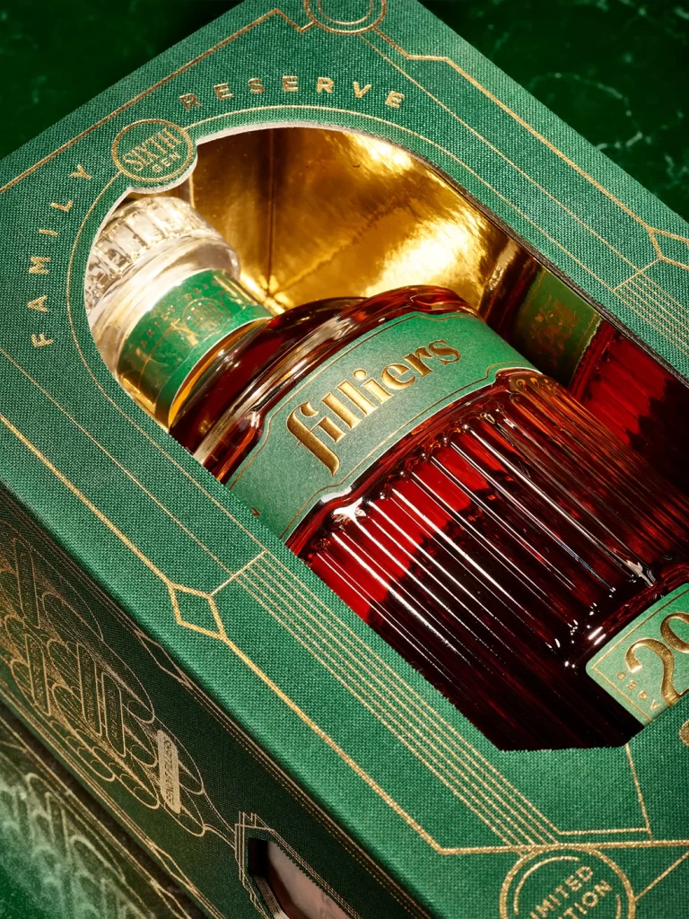 Filliers Family Reserve Whisky Filliers Angle View Front View