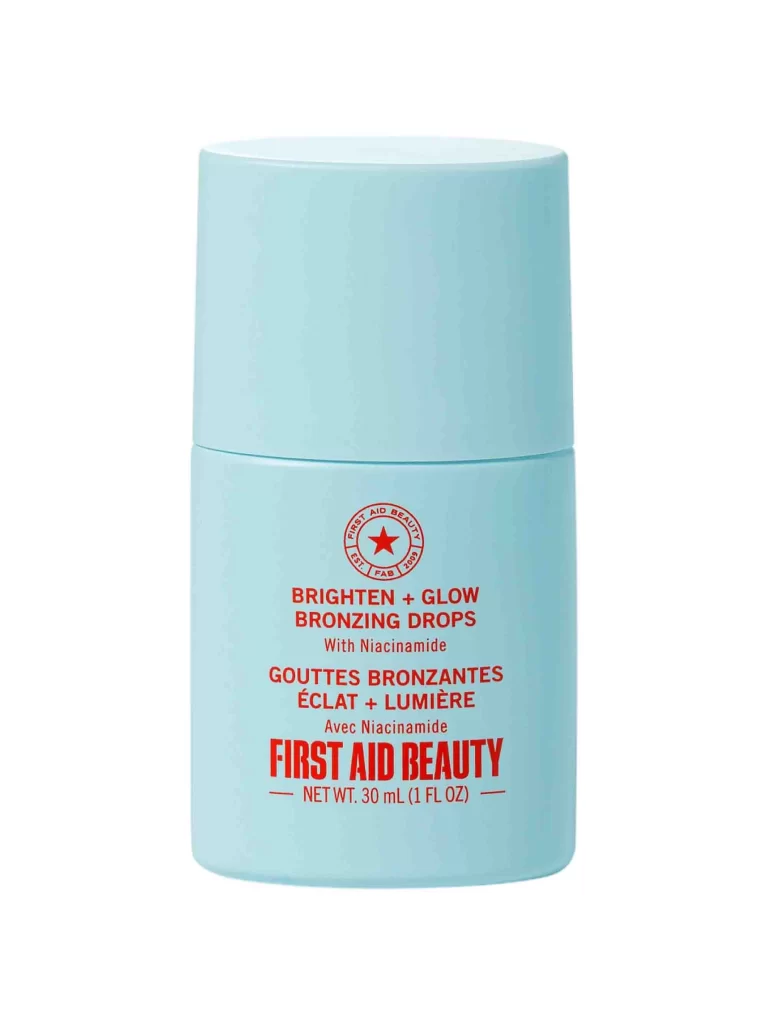 First Aid Beauty Brighten Glow Bronzing Drops Bronzer Image 01 Packaging