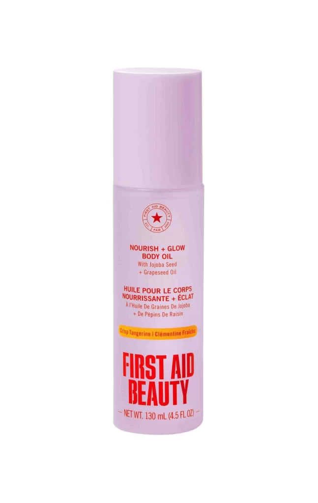 First Aid Beauty Nourish Glow Body Oil 45 Fl Body Oil Image 01 Packaging
