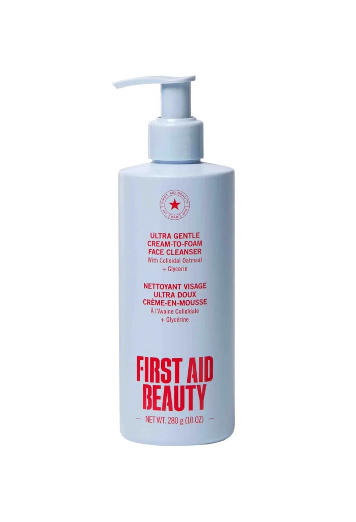 First Aid Beauty Ultra Gentle Creamtofoam Cle Cleanser Image 01 Packaging