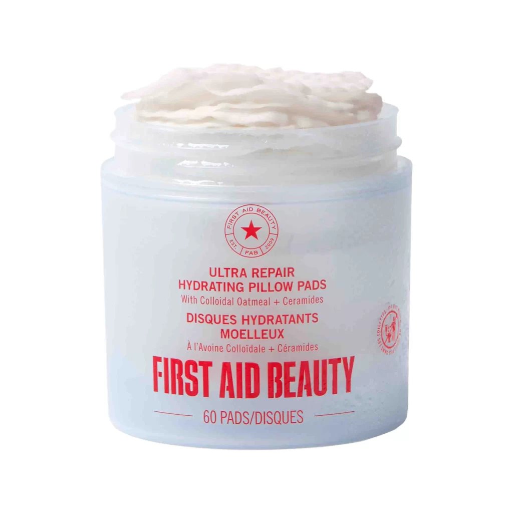 First Aid Beauty Ultra Repair Pillow Pads 60 Treatment Pad Packaging