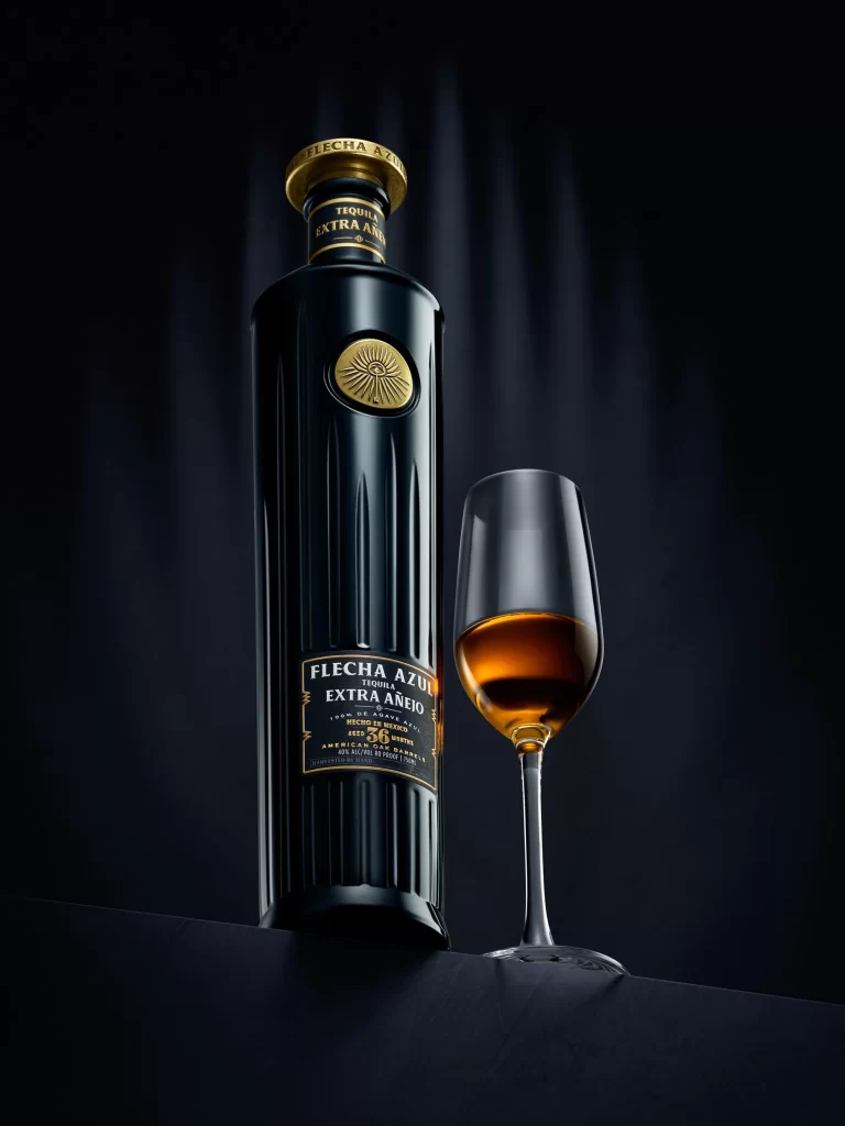 Flecha Azul Tequila Packaging Black