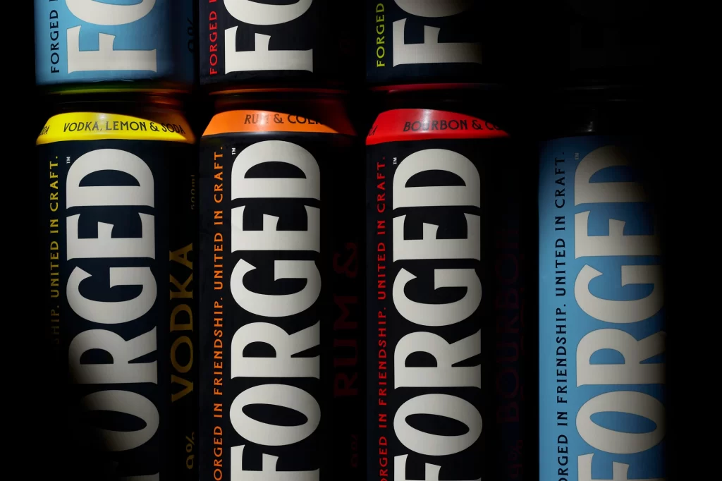 Forged RTD Canned Cocktail Forged Close Up